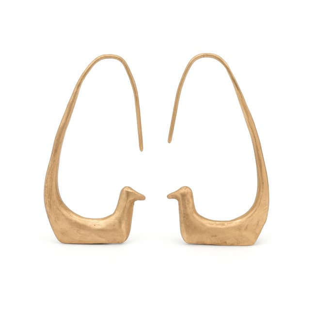 ORECCHINI BIG UCCELLINO NURAGICO