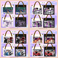 Image 4 of PU Handle tote bag - preorder(Please let me know what color of bag you would like.(White or Black)