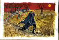 Original Painting [Headless Fire Runner]