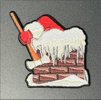 Image 1 of Evil Santa 3" x 3" Patch
