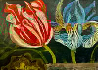 Image 2 of Two Tulips & an Iris