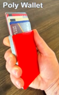 Image 1 of 3D Printed Wallet 