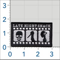 Image 2 of Late Night Snacks 3" x 1.75" Patch