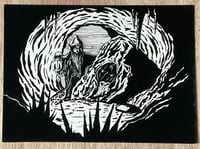 Original Art [Glass Gnome Miner]