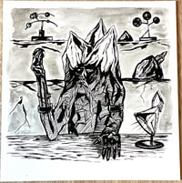 Original Art [Glass Gnome Merchant]