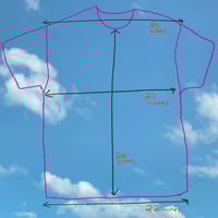 Image 2 of "Butterfly Chain" shirt Large