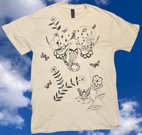 Image 1 of "Wing Garden" shirt Medium