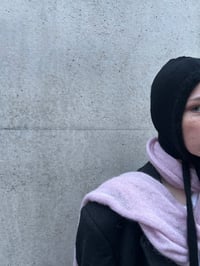 Image 6 of Merino Wool Bonnet in Black – Handmade in Berlin