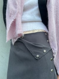 Image 5 of Soft Suri alpaca Scarf — pink  last pieces 