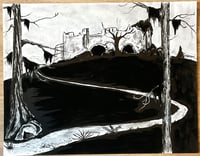 Original Art [Ruin on a Hill]