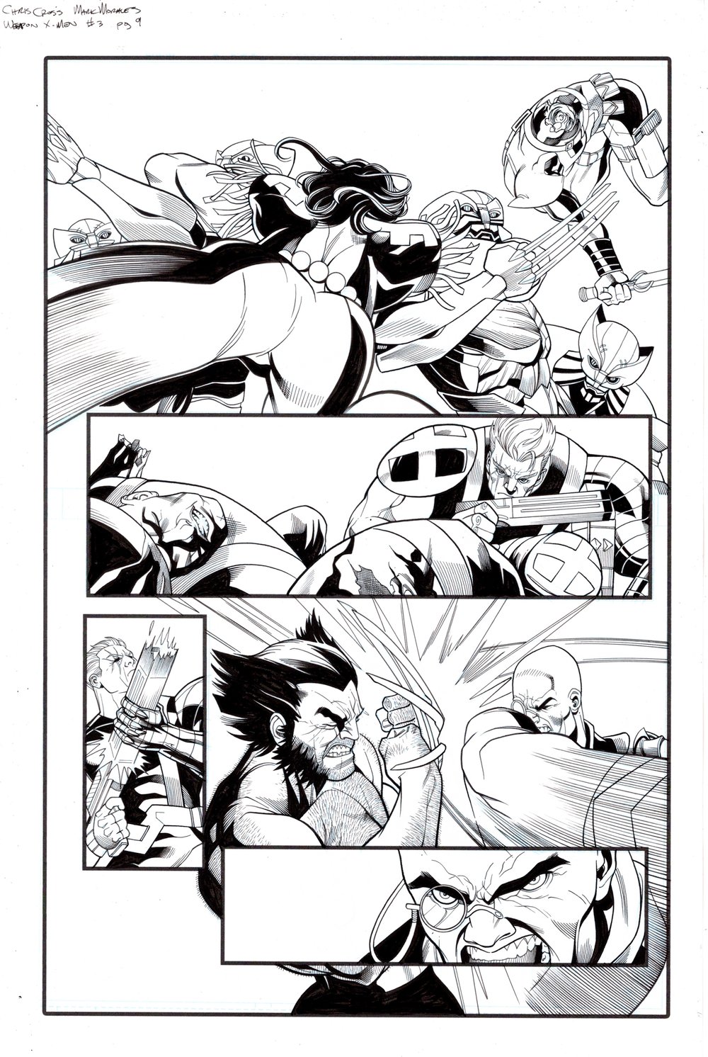 Image of Weapon X-Men #3 PG 9