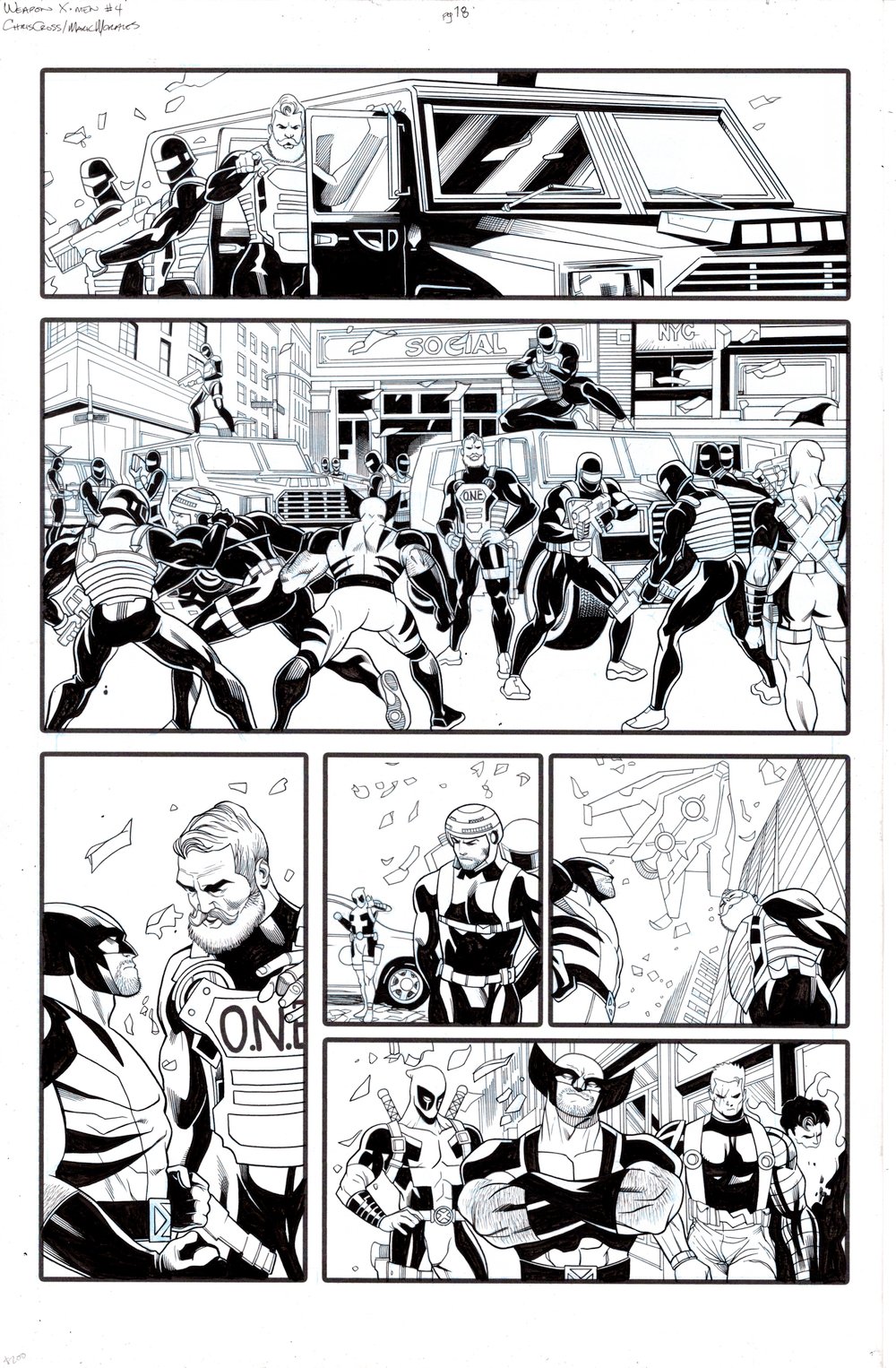 Image of Weapon X-Men #4 PG 18