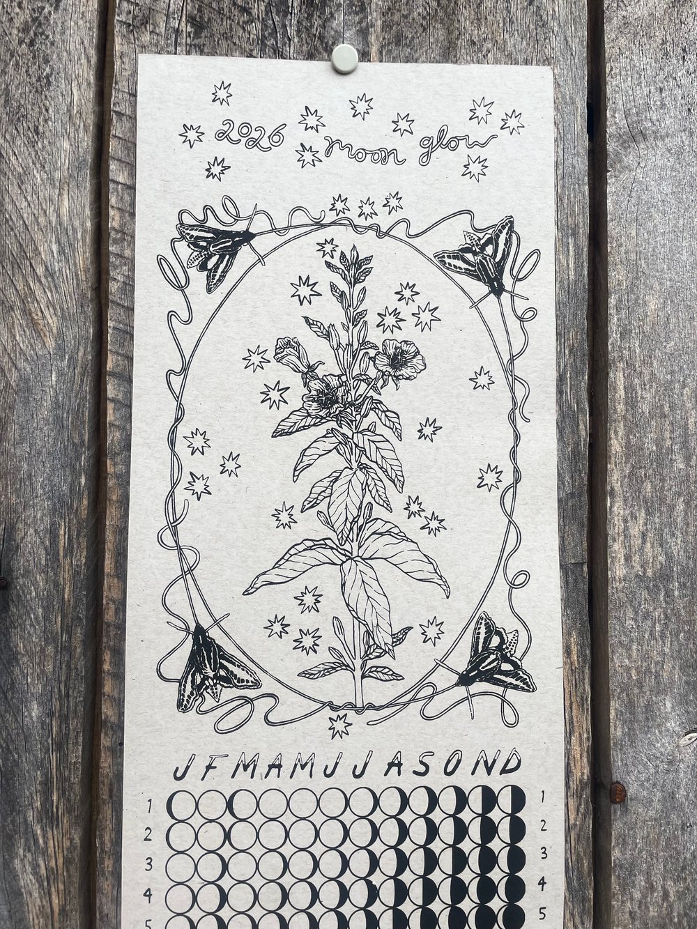 Image of 2026 lunar calendar 