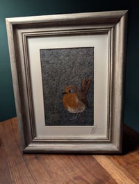 Robin on Charcoal 
