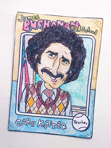 Image of Original pencil artwork—Mr. Kotter