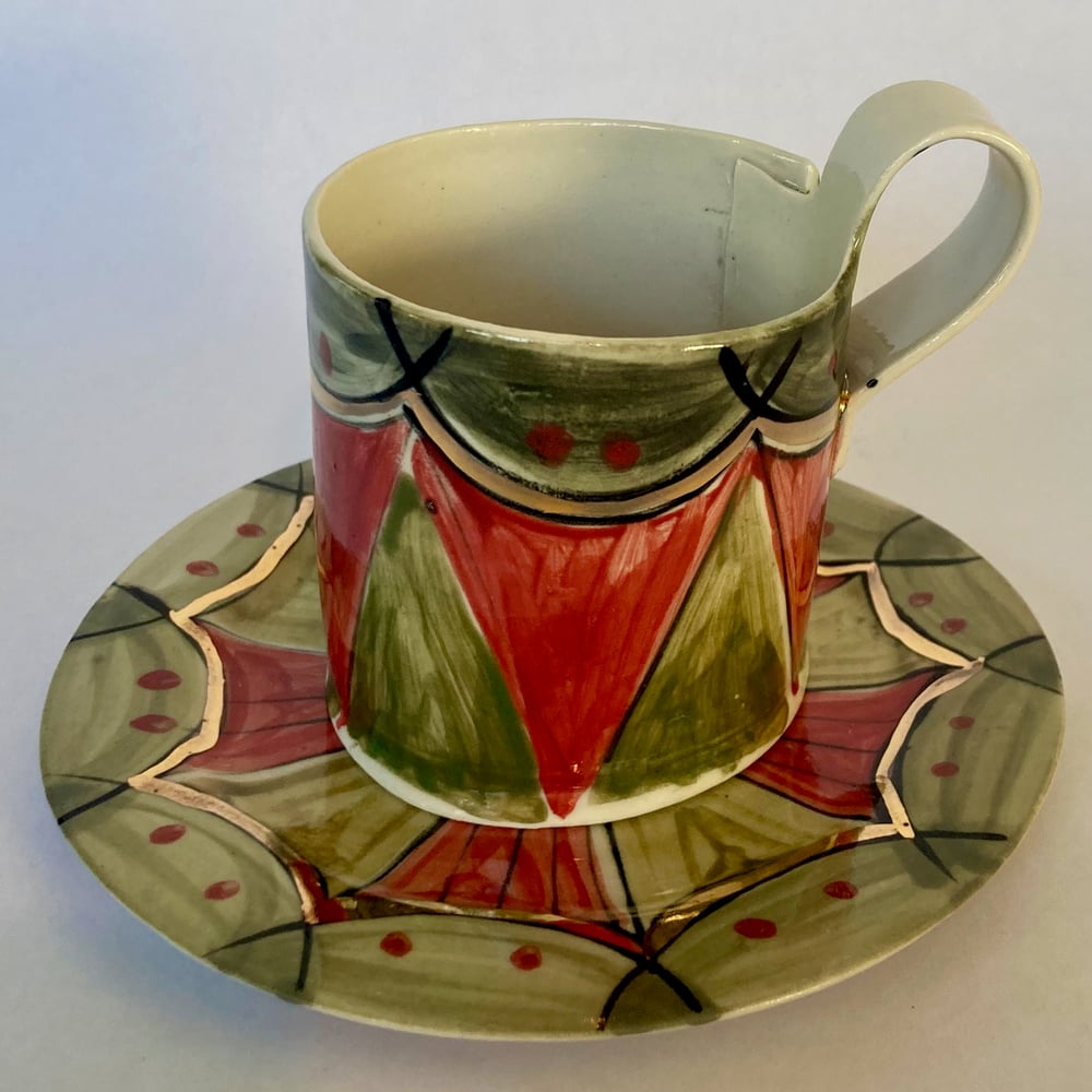 Image of Teacup circus pattern.