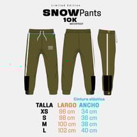 Image 2 of Snow Pants LINE  10K · Green