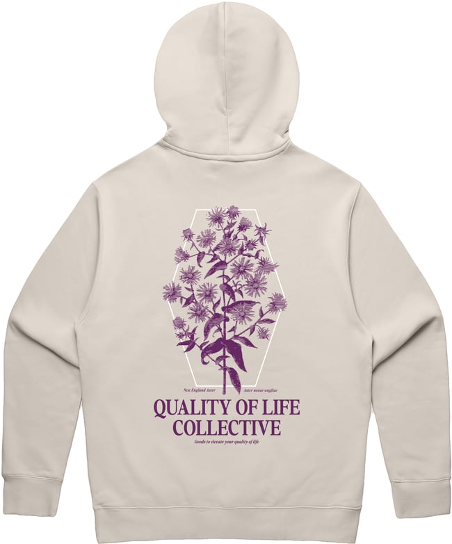 Aster Hoodie in Bone