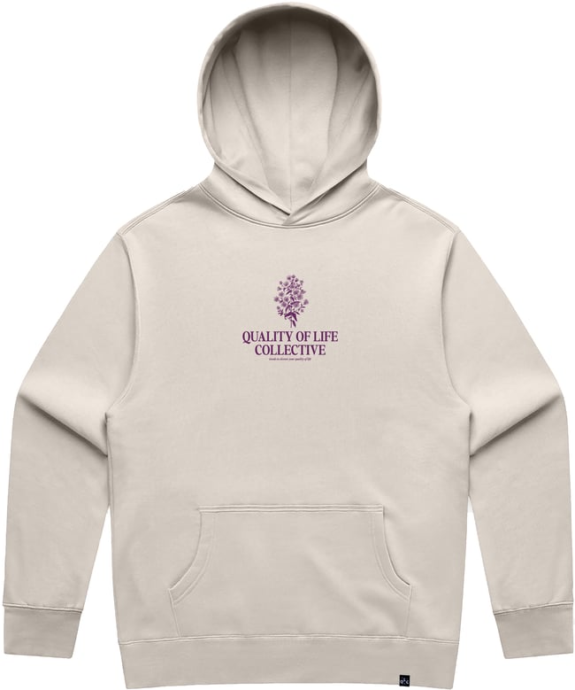 Aster Hoodie in Bone