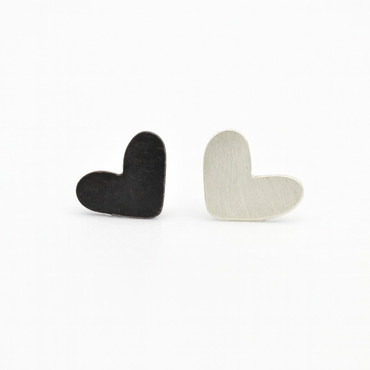 Helen De Lete Orecchini In Argento Sterling 925 Con Cuore Rotto - Eleganti E Significativi, 8.6x7.6 Mm