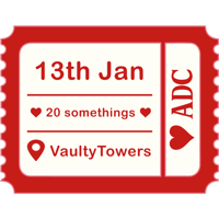 Sketch + Speed Date - Vaulty Towers - Male x Female 13th Jan