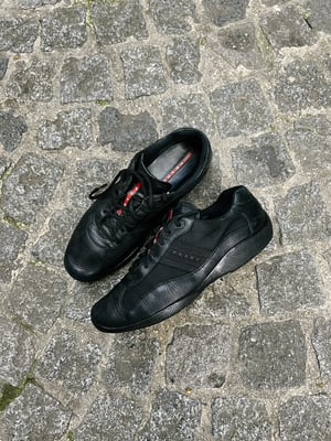 Prada Slim America Cups Black Sneakers - Size 9