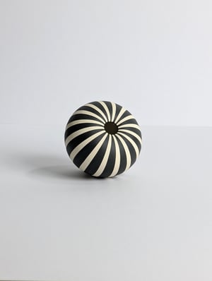 Image of Mini Black and White Humbug Vessel