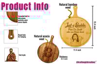 Image 5 of Kustom Engraved Cutting Board – Bamboo or Acacia