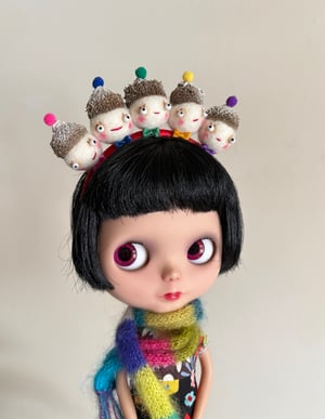 Image of Acorn Elves Headband for Blythe Dolls