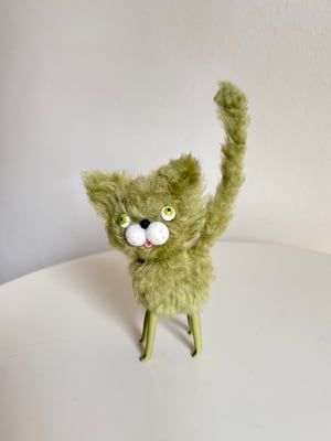 Image of Wooly Bully Cat in Frankenstein Green
