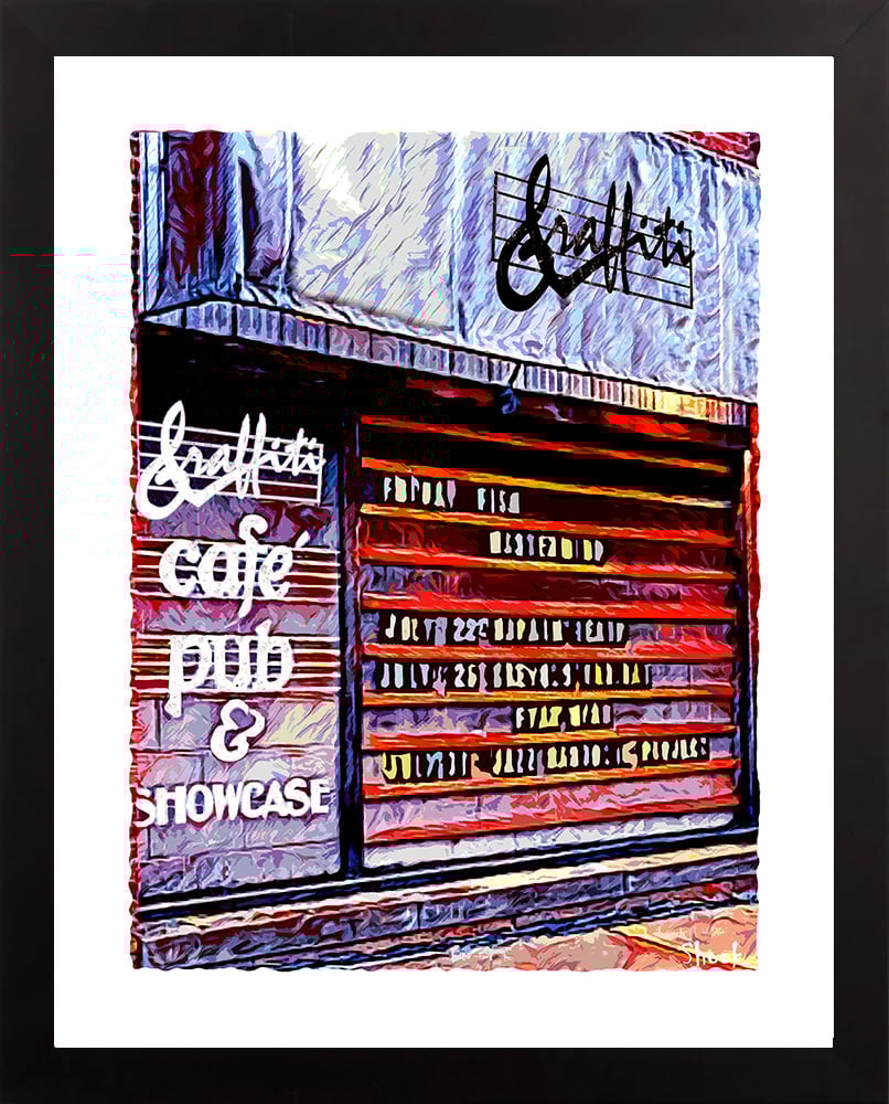 Graffiti Pittsburgh Art Print (Multi-size options)