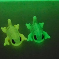 Image 2 of Grumpy chameleons - green/yellow