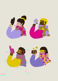 Image 2 of 'Winter Warmers' A3 Print 