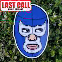 Image 1 of Luchador Azul Vinyl Sticker