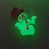 Image 3 of Scary Snowman - red/green