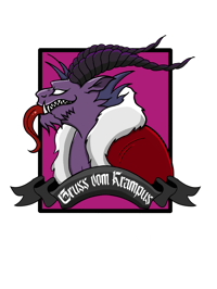 Image 1 of Krampus Art Print