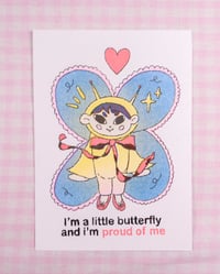 Image 1 of I'm a little butterfly (carte) 🦋