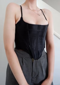 Image 3 of Ellie Corset Top Bustier Sizes 6-24 UK / Europe 32-50/ US sizes 2- 20 Sewing Pattern