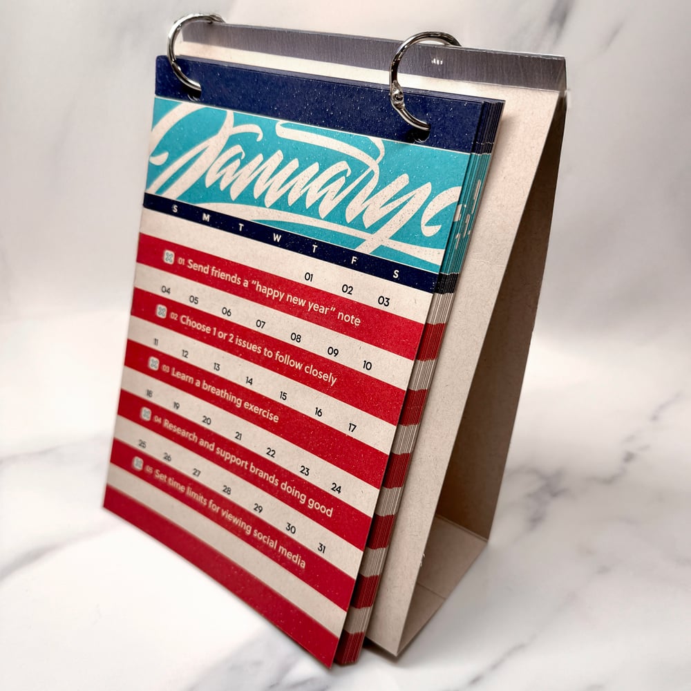 Image of The People's Calendar 2026: A Weekly Action Guide