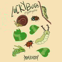 Lucky Bugs Sticker Sheet