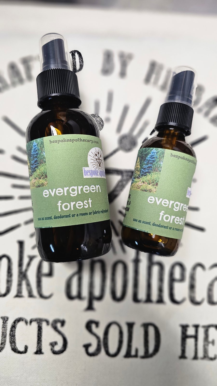 2 + 4 oz evergreen forest natural scent | Bespoke Apothecary