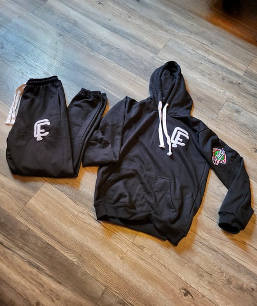 Image of CARTELFIT  black sweatsuit