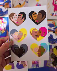 Image 1 of 'Loves Many Forms' A6 Postcard