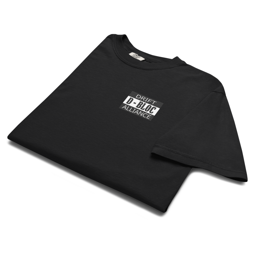 Image of DRIFT ALLIANCE D BLOCK TEE