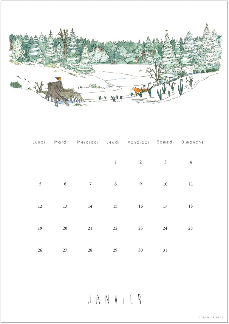 Calendrier 2026 Image 5