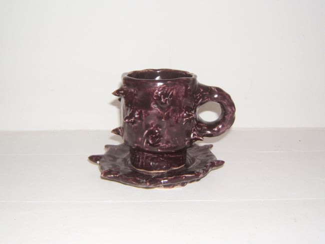 Diner Mug with Thorns Set