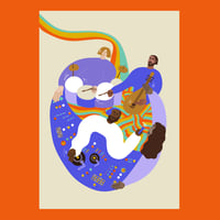 Image 1 of 'World Music' A3 Print