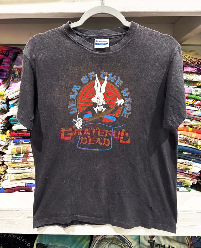 Grateful Dead 1987 Year of the Hare T-Shirt - Fits M
