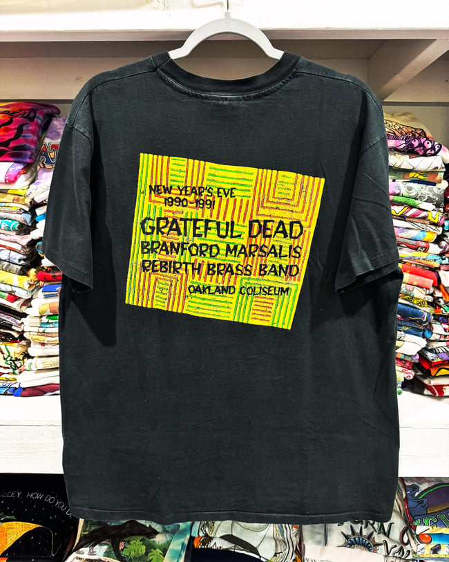Grateful Dead 1990 New Year's Eve T-Shirt - Size XL