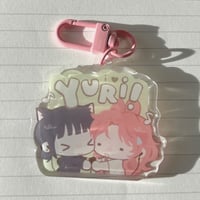 The Guy She Was Interested in Wasn't a Guy At All YURI! Acrylic Charm